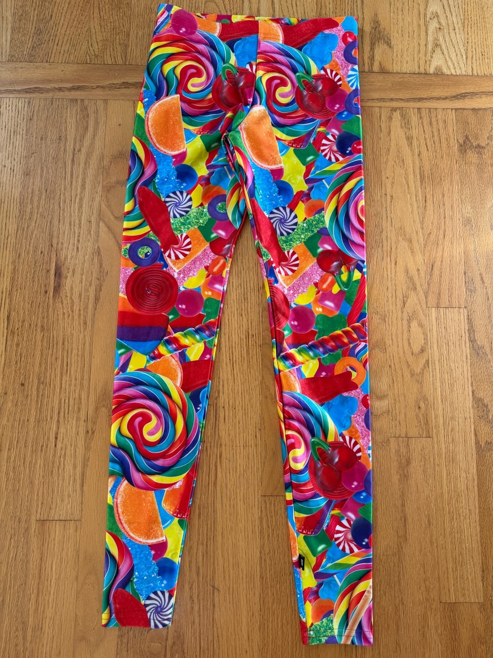 Terez x 🍭Dylan’s Candy Bar Collab Lollipop Swirl Leggings 🌈 Rainbow Joy Party